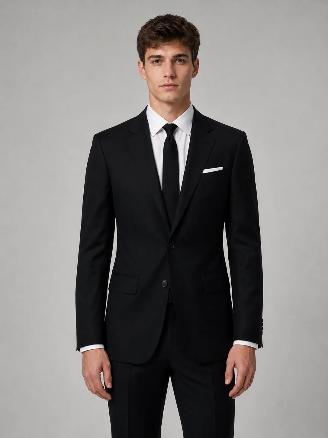 Marlow — Black · two button